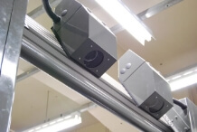 印刷機に内蔵されたカメラの写真